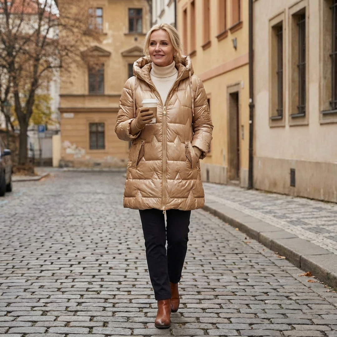 Věroslava | Elegantní kabát s každodenní všestranností a spolehlivým teplem