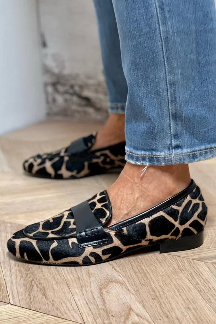 Nora | jedinečné loafersy s nízkým podpatkem