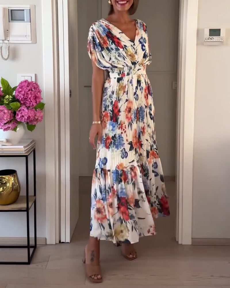 Florelle - Elegantní květinové šaty
