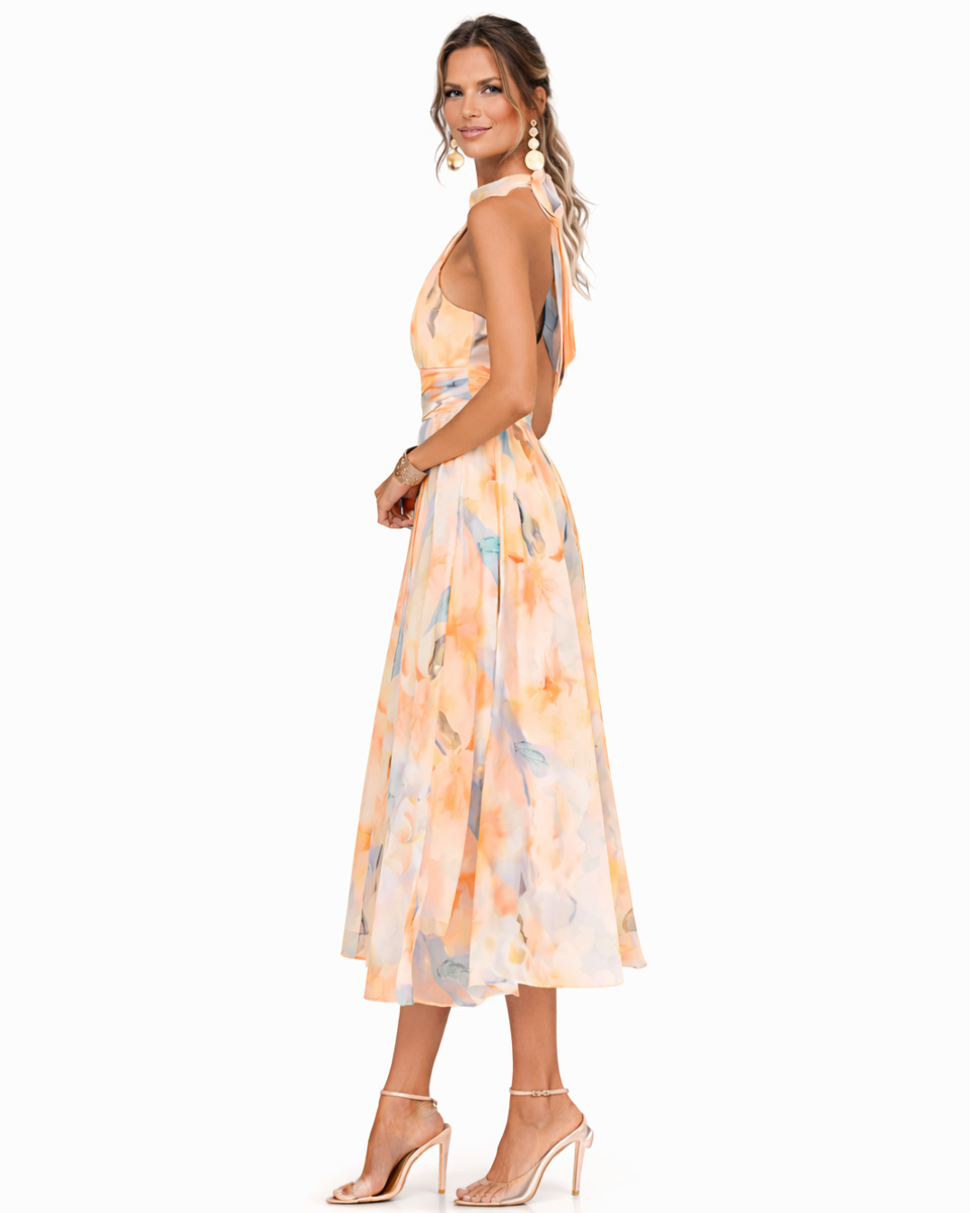 Aurora | Šaty s halter krkem