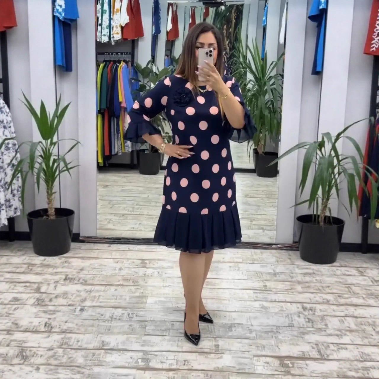 VICTORIA | Sukně s pleatovým vzorem