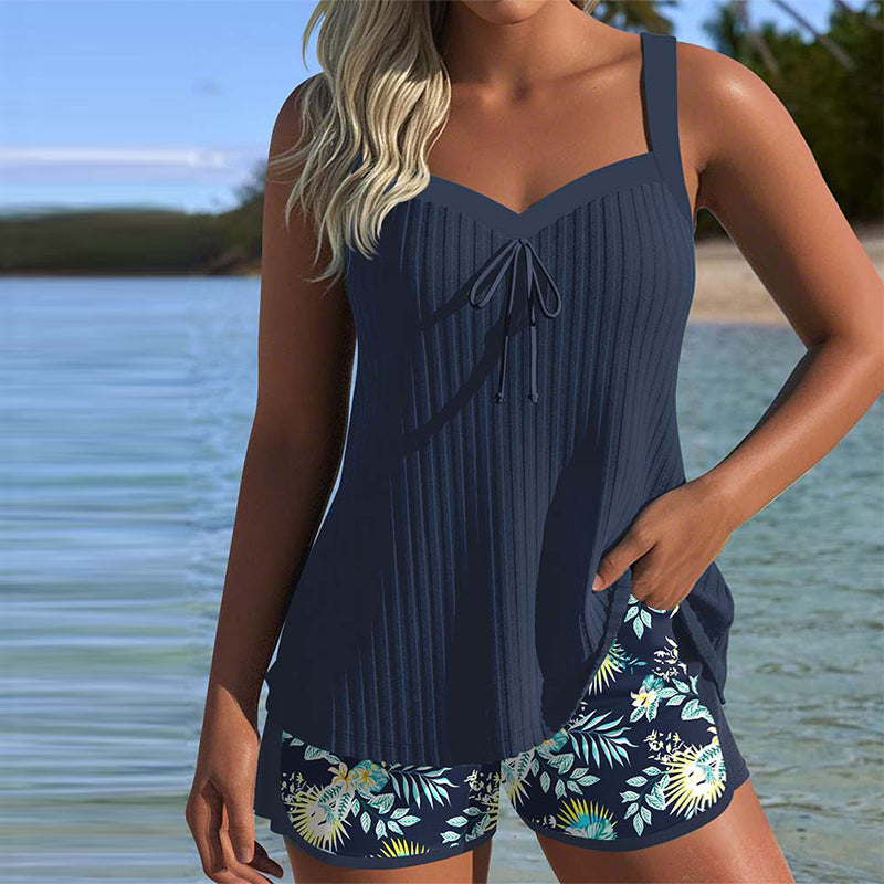 Laluna® | Tankini s pruhy a dvoudílné plavky