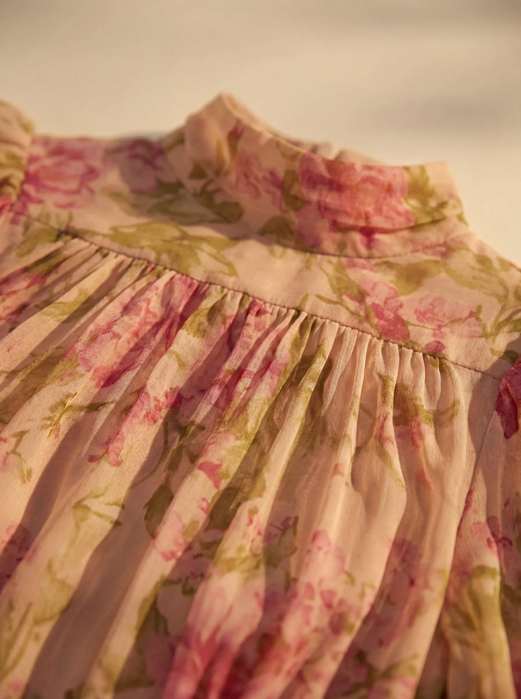 Rosario | Dlouhé květinové šaty z chiffon