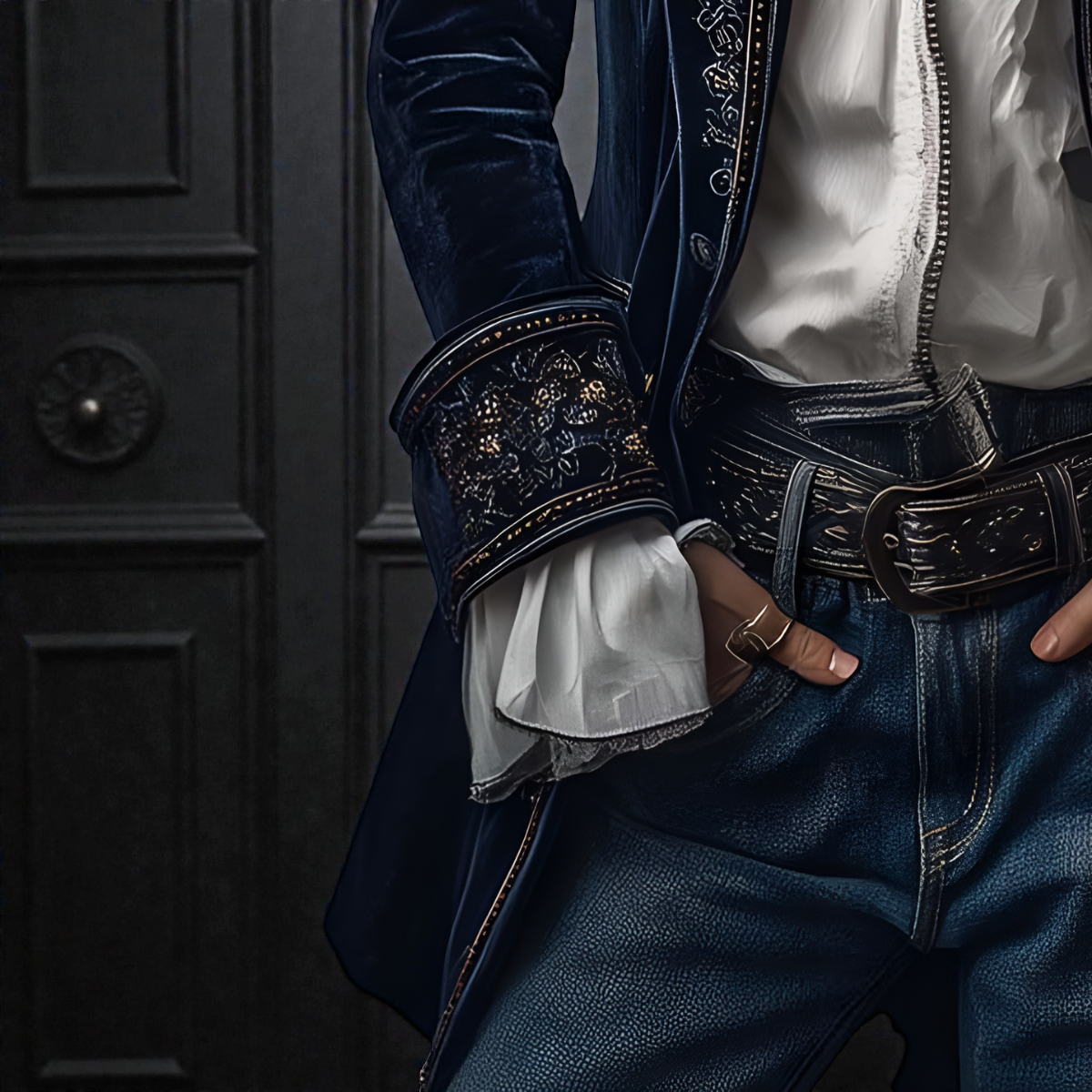 Nuria™ | Elegantní Sametový Kabát