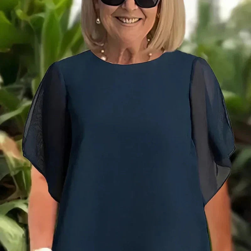 Noretta - Sada kalhot s širokými nohavicemi