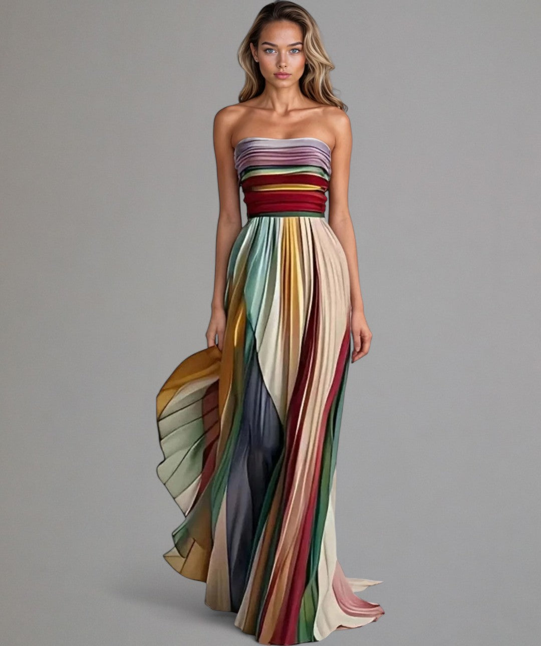 Talma™ | Bezramenné A-line šaty