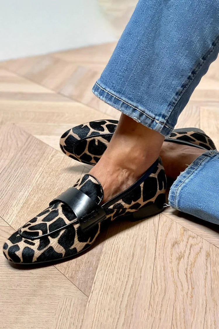 Nora | jedinečné loafersy s nízkým podpatkem