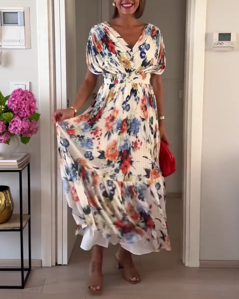 Florelle - Elegantní květinové šaty