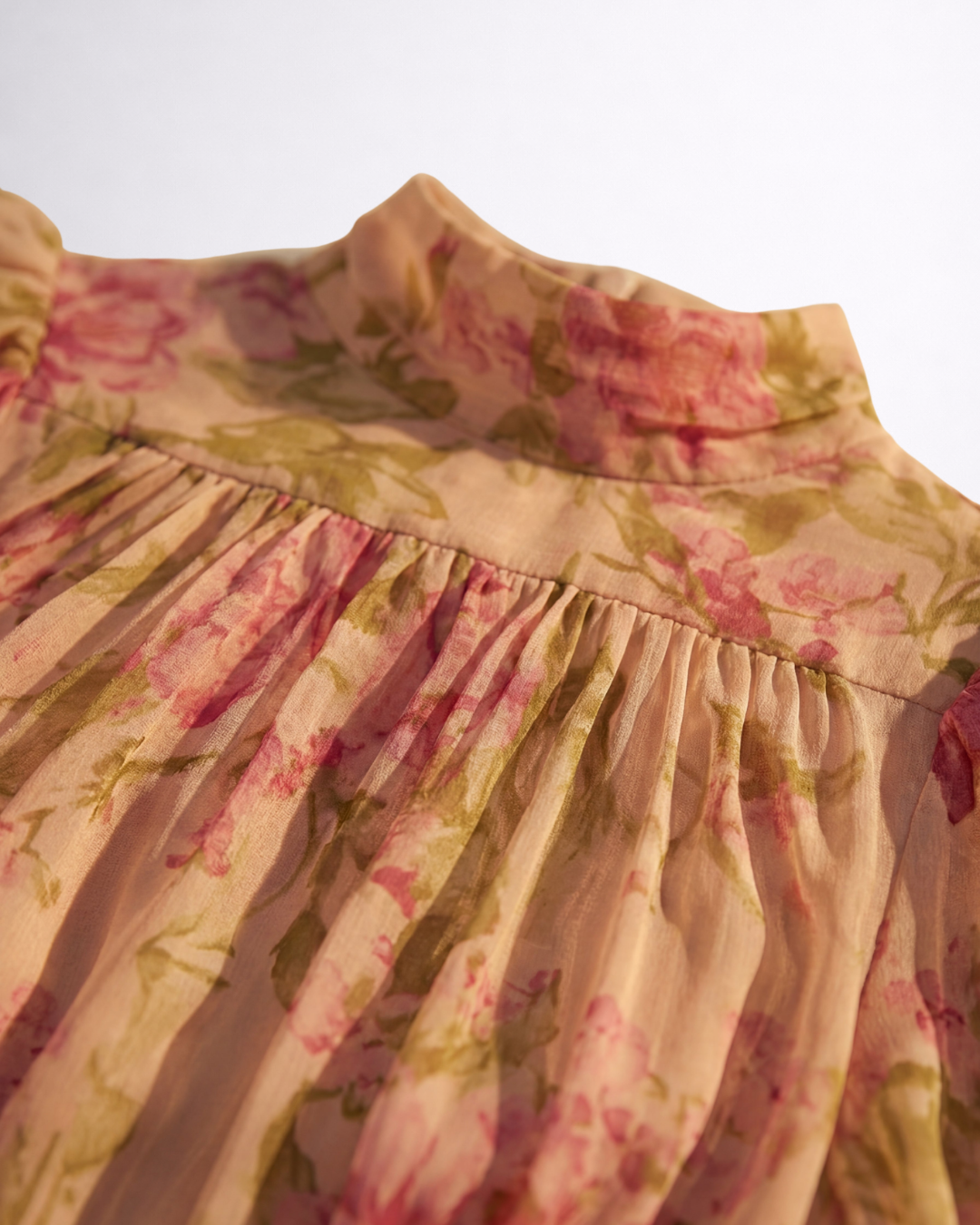 Rosario | Dlouhé květinové šaty z chiffon