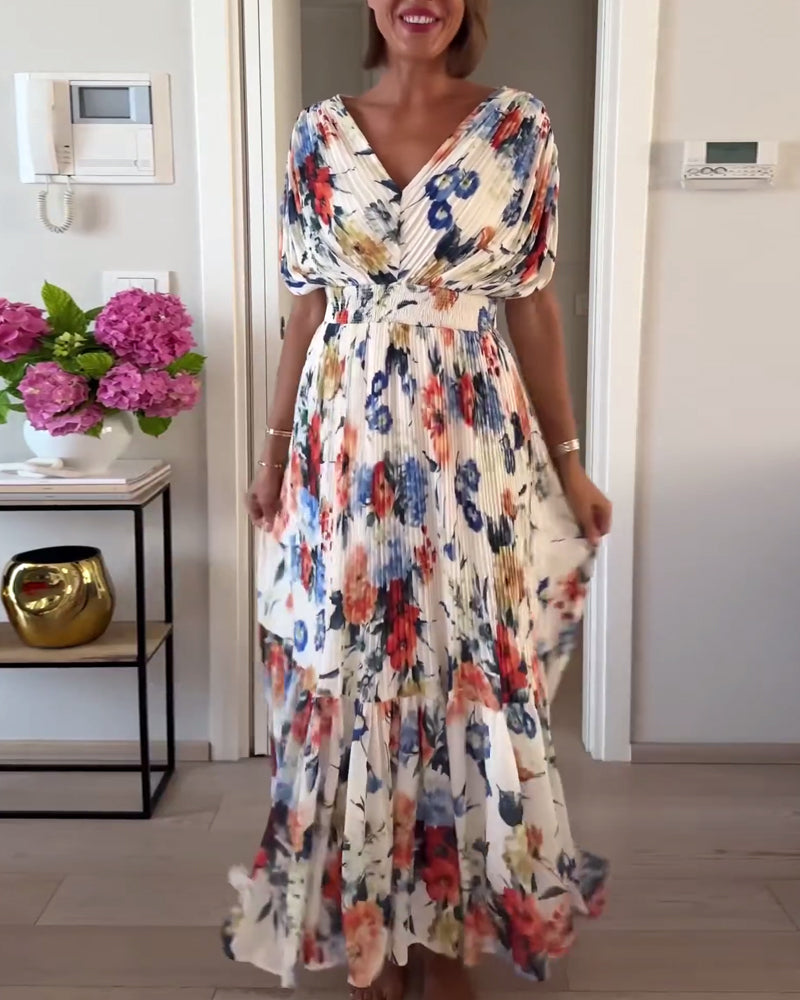 Florelle - Elegantní květinové šaty