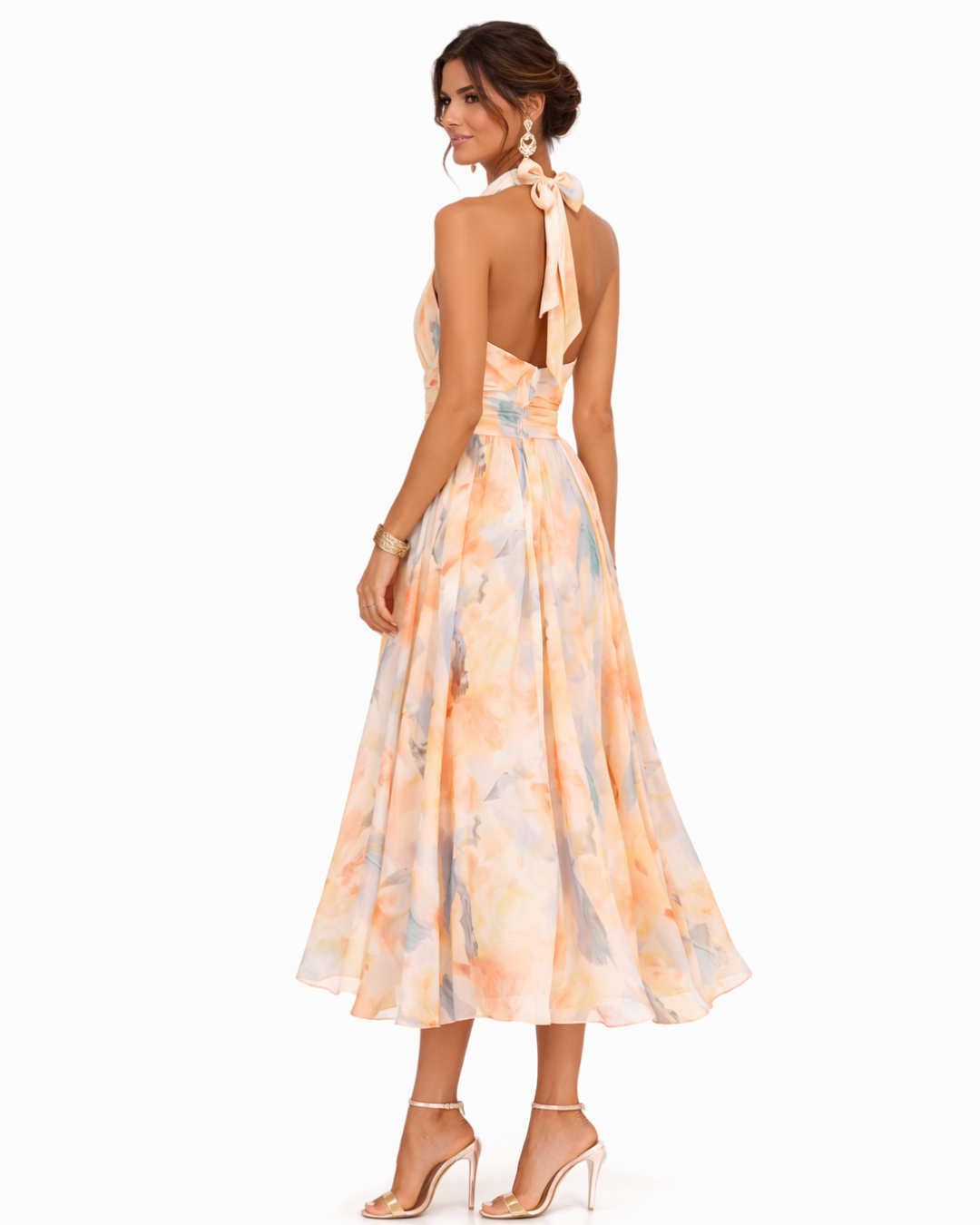 Aurora | Šaty s halter krkem