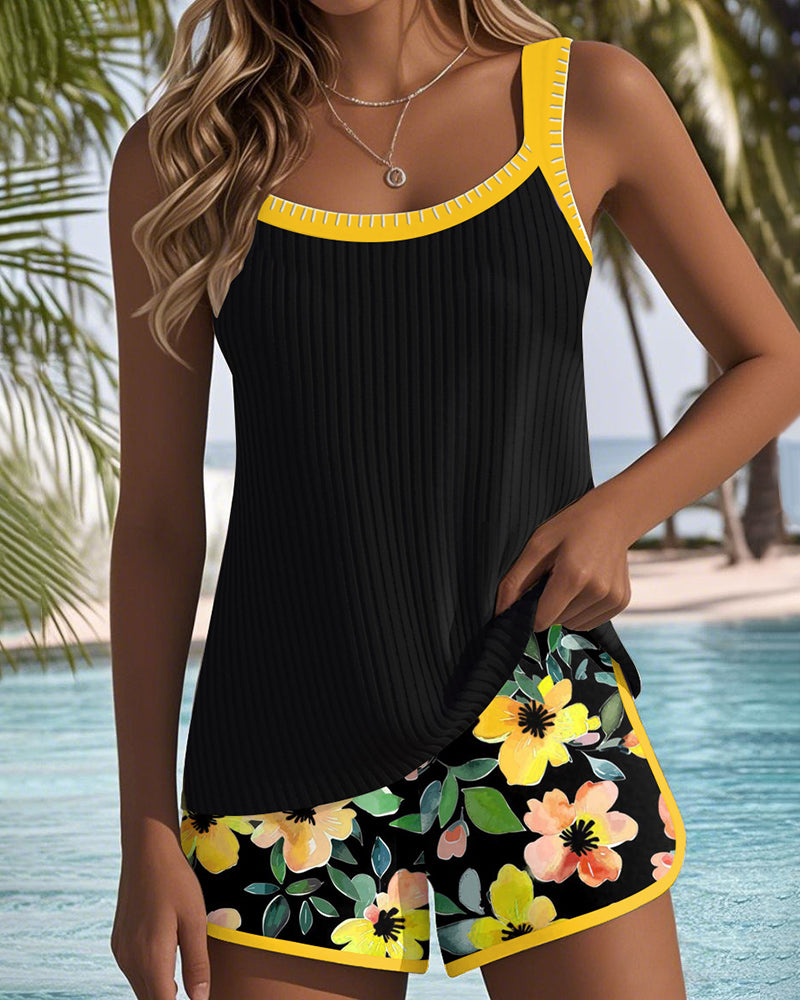 Laluna® | Elegantní dvoudílný tankini set