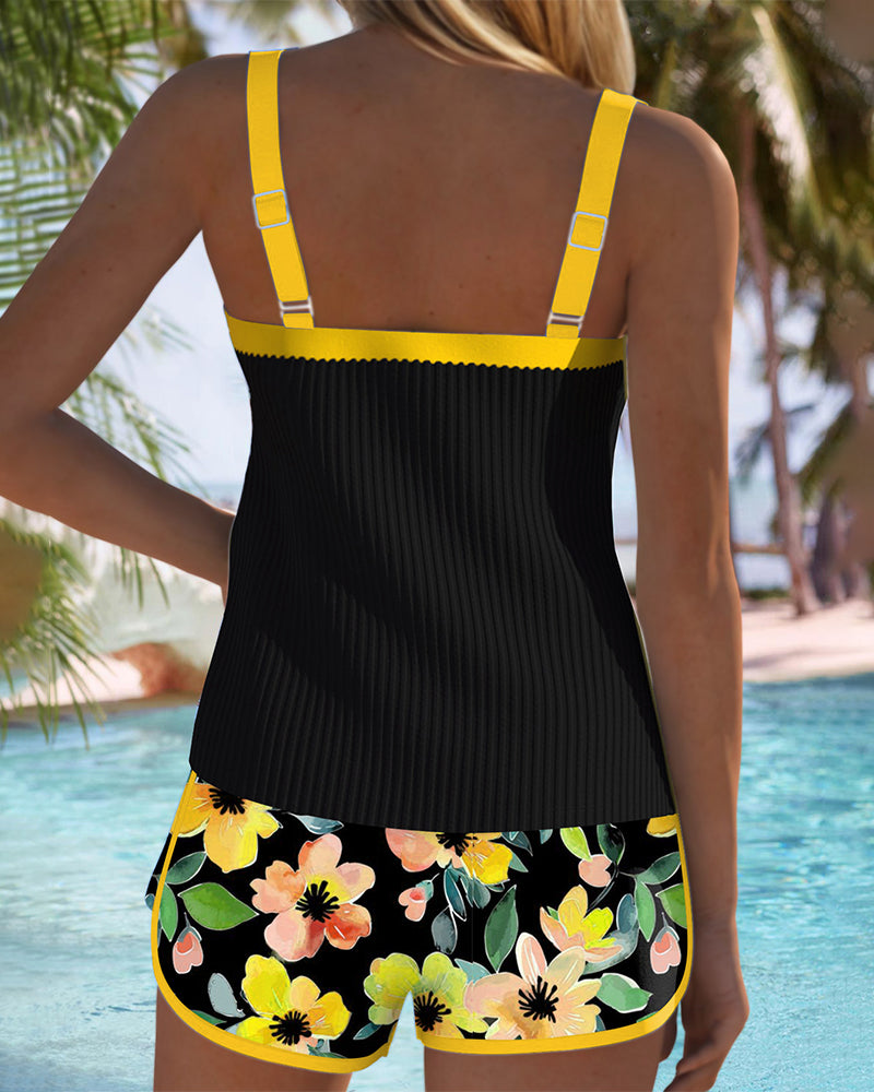 Laluna® | Elegantní dvoudílný tankini set