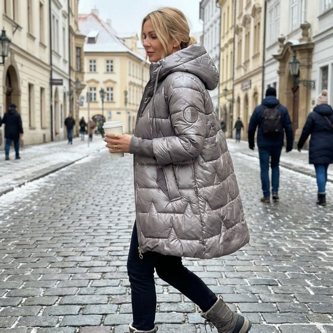 Věroslava | Elegantní kabát s každodenní všestranností a spolehlivým teplem