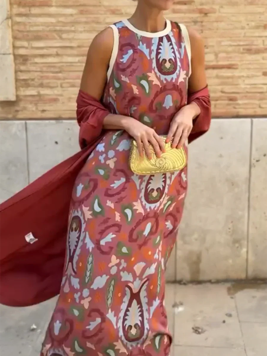 Delly - Boho Chic Dvoudílné Šaty