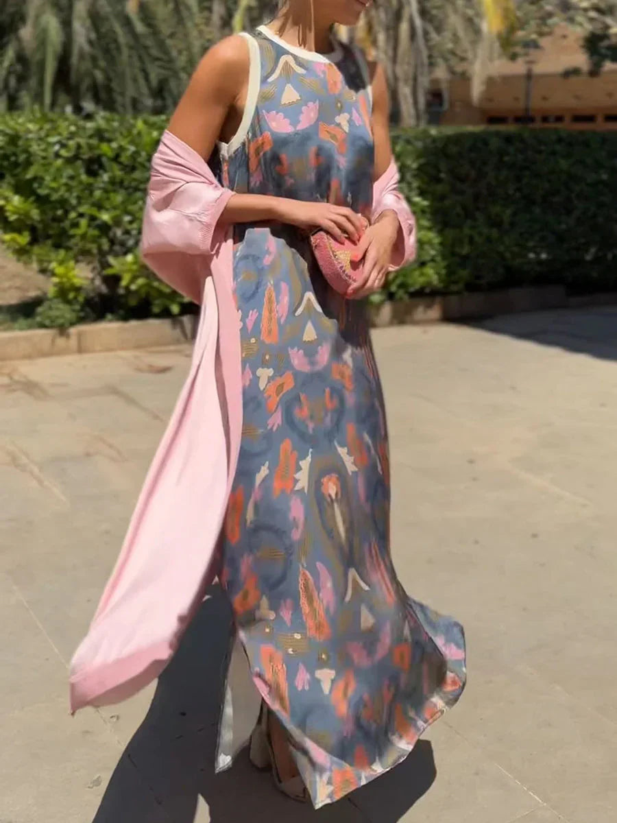 Delly - Boho Chic Dvoudílné Šaty