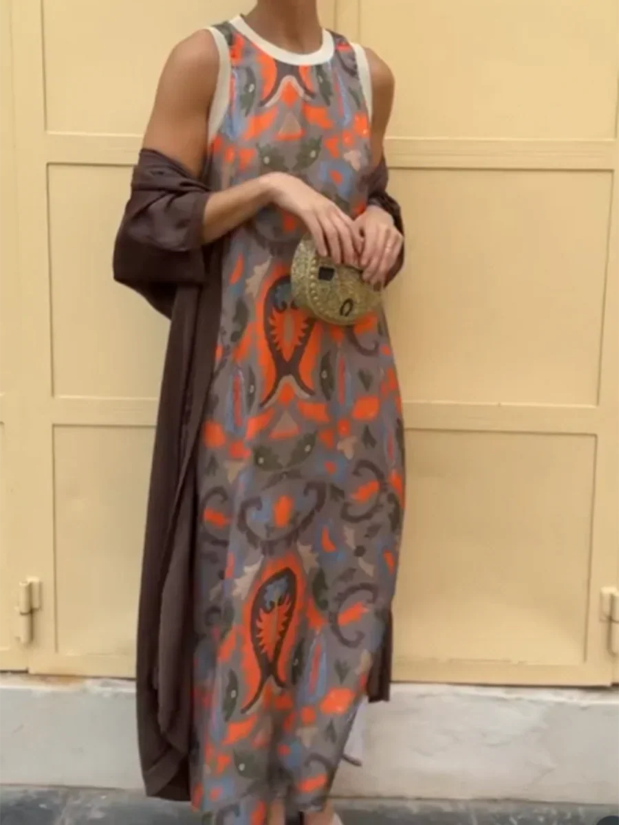 Delly - Boho Chic Dvoudílné Šaty