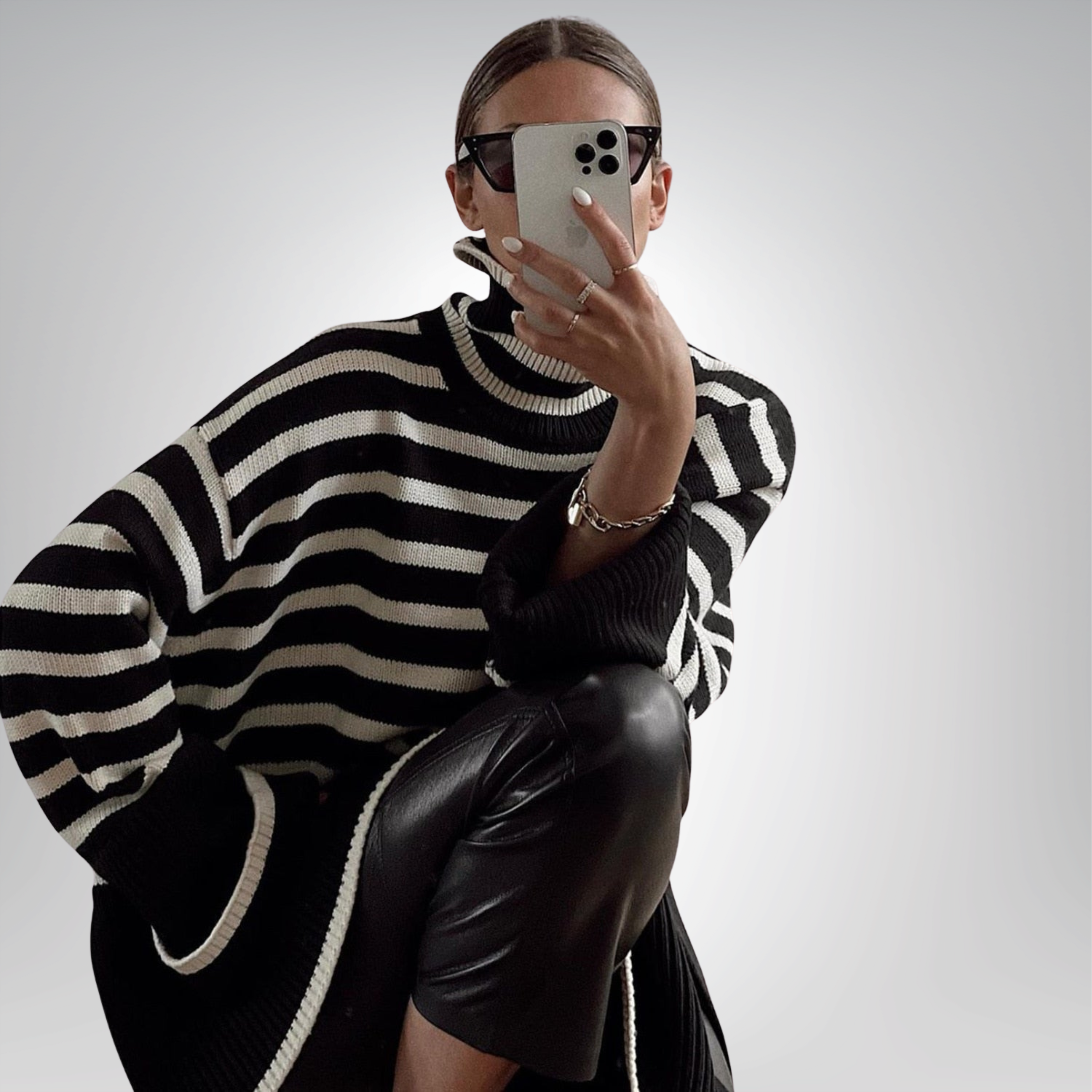 VIONETTE | Stylový Casual Svetřík