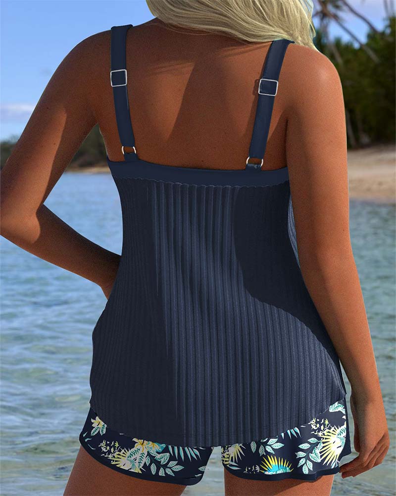 Laluna® | Tankini s pruhy a dvoudílné plavky