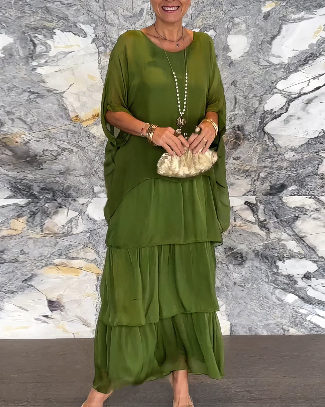 Caroline | Elegantní Maxi Šaty Pohodlné pro Všechny Příležitosti